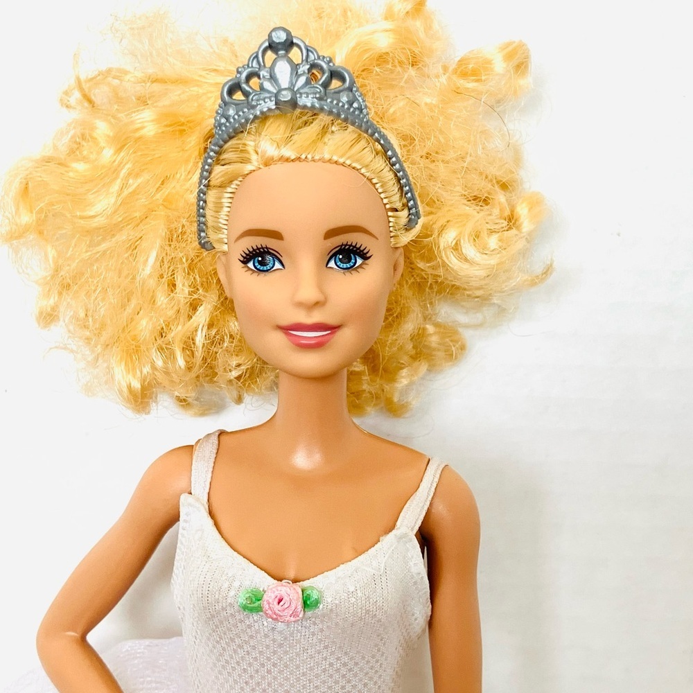 Barbie 2013 Fashion Doll Wearing Ballerina Outfit Redressed Read - Picture 1 of 10